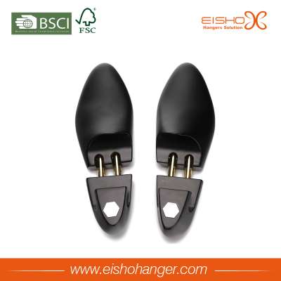 Luxury Black Matt Wooden Shoe Trees for Footwear Collection